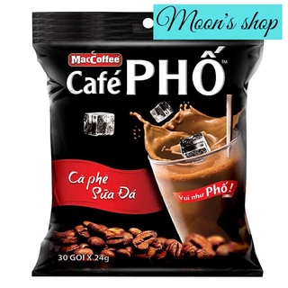 [GIÁ TỐT NHẤT] Cà phê Phố bịch 30 gói× 24g