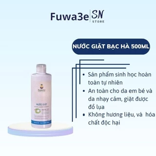 [Hương Bạc Hà] Nước giặt Fuwa3e hữu cơ organic từ Enzyme sinh học an toàn cho bé, nước giặt sinh học không hương liệu