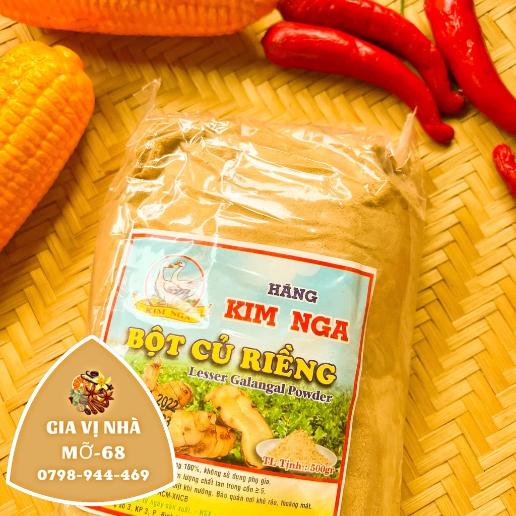 Bột riềng Kim Nga nguyên chất - 100gr ( chiết )-500gr