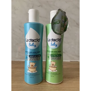 Sữa tắm gội hằng ngày Body& Hair wash cho bé Lactacyd, dịu nhẹ, dưỡng ẩm vượt trội_250ml.