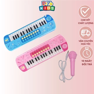 Đồ Chơi Đàn Piano Kèm Mic Cho Bé Tập Đàn Và Tập Hát, Đồ Chơi Âm Nhạc Cho Bé - Đồ Chơi Sáng Tạo DiYo Kids