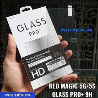 [ZTE RedMagic/ Red Magic 5G/ 5S ] Kính cường lực Glass Pro +9H