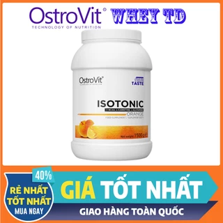 Ostrovit Isotonic 1.5 Kg 150 lần dùng -  BCAA + Glutamine + L carnittine giảm mỡ
