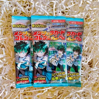 [MỚI] Card nhân phẩm My Hero Academia metallic random MHA pack nhân phẩm metal Boku no Hero Academia ngẫu nhiên Besty