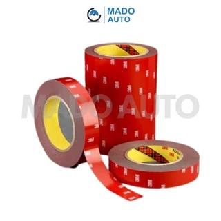 3M 4229P 10mm dài 3met BĂNG KEO HAI MẶT SIÊU DÍNH - SIÊU CƯỜNG LỰC chuyên dán cho các ứng dụng trong xe hơi MADO AUTO