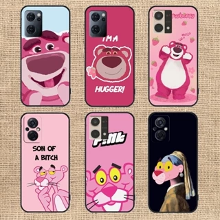 Ốp lưng Oppo Reno 7 4G / Reno 7 5G / Reno 7Z 5G in hình gấu dâu losto, báo hồng pink panther cute hottrend