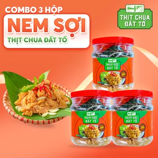 Combo 3 hộp Nem sợi - Thịt Chua Đất Tổ