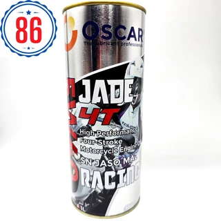 Nhớt Tổng Hợp Oscar Jade 4T Racing 5W40 Dành Cho Xe Số, Côn Tay, PKL - Nhập khẩu UAE