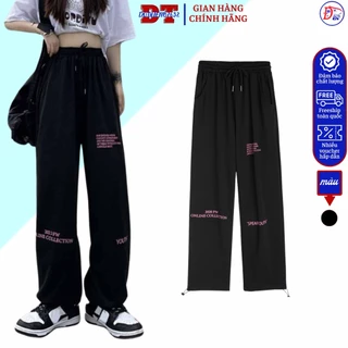 Quần ống rộng nam nữ unisex, quần jogger lưng thun thể thao thiết kế dây rút mặc suông bo gấu YOUTH 2024 M01