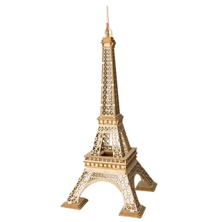 Mô Hình Đồ Chơi Lắp Ráp Gỗ 3D: Tháp Eiffel