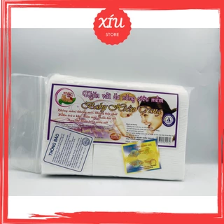 ( Sỉ 5 gói 300 gr )  Khăn vải khô đa năng BaBy Hiền Trang an toàn cho làn da em bé, giấy khô đa năng Xiustore