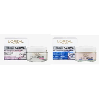 Bộ kem dưỡng da 3 tác động Loreal Paris Hydra Active 3 24h