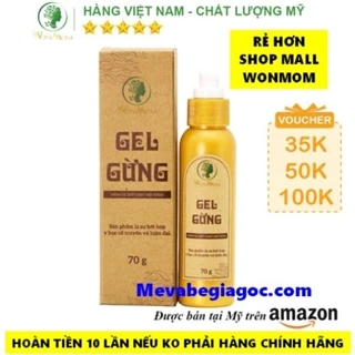 GEL GỪNG MASSAGE TAN MỠ WONMOM ( 70g)