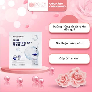 Mặt Nạ Dưỡng Trắng Da Sur Medic Glutathione Mask Cấp Ẩm Giảm Thâm Nám Đều Màu Da, Thẩm Thấu Nhanh