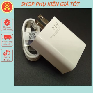 Bộ sạc Xiaomi Gan 33w TYPE-C công nghệ Turbo sạc các dòng xiaomi cực nhanh, hàng mới chuẩn chính hãng bảo hành 12 tháng