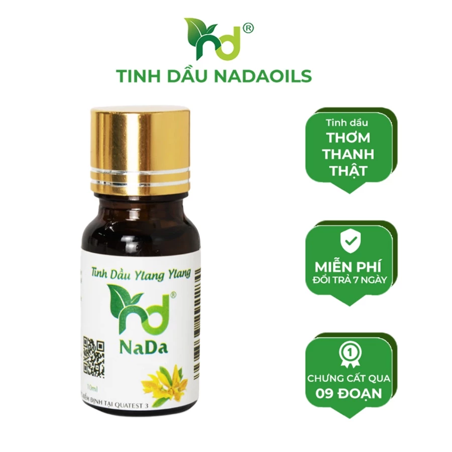 Tinh dầu Ngọc Lan Tây nguyên chất Nada | Kiểm định QT3 | Khử mùi, tăng sự tập trung, thư giãn tinh thần.