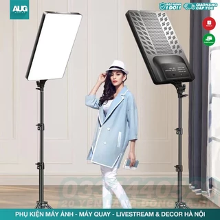 Bộ đèn studio led bảng công suất cao 100w chụp ảnh quay phim Livestream chuyên nghiệp - AUG Camera