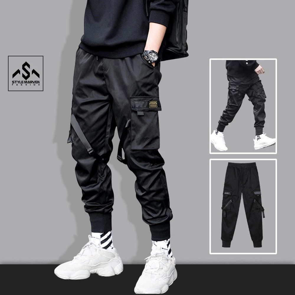 Quần jogger nam thun kaki co giãn STYLE MARVEN dạng hộp hiphop cá tính - QUAN SM025