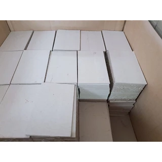 combo 100 tấm Carton lạnh size 8 x 12.5 cm, 3 lớp dày 2mm làm bìa sổ tay, sổ note, bìa cứng, bìa menu, đồ handmade