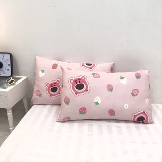 Vỏ Gối Lụa Tencel Trẻ Em , Vỏ Nằm Lyocell Cho Bé Mát Mịn Hoạ Tiết Ngộ Nghĩnh Size 35x50cm,40x60cm,45x65cm,50x70cm