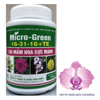 Micro-Green 16-31-16+TE Tạo Mầm Hoa cực mạnh - #306A# 100g