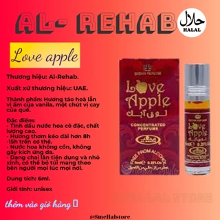 Tinh dầu nước hoa Arap Love apple