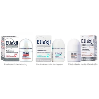 Lăn Khử Mùi Etiaxil Detranspirant Traitement Aisselles Peaux Normales 15ml