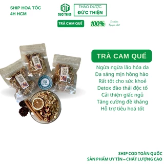 Trà Cam Quế Thảo Mộc Đức Thiện - Ngừa Lão Hóa, Sáng Da, Tốt Cho Sức Khoẻ, Detox, Đào Thải Độc Tố