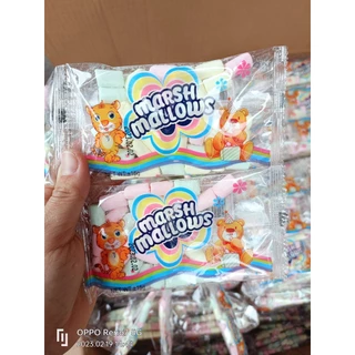 [ Ăn vặt ngon ] Combo 10 gói Kẹo bông sữa Marshmallow/ kẹo bông dây món ăn vặt tuổi thơ siêu nghiền