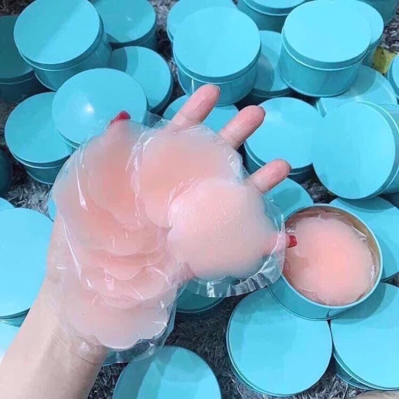 MIẾNG DÁN NGỰC SILICONE SIÊU DÍNH DÙNG ĐƯỢC NHIỀU LẦN DMAT12