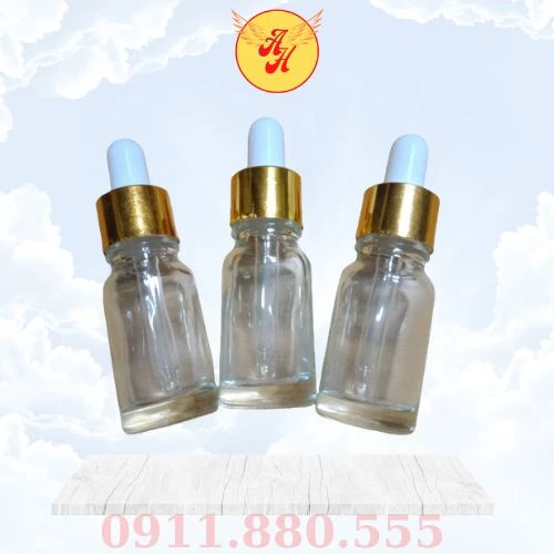 Lọ chiết tinh chất, chiết serum có núm bóp tinh chất, lọ 10ml 20ml