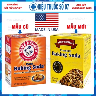 Baking Soda / Bột Baking Soda Làm Trắng Răng, Làm Bánh, Tẩy Tế Bào Chết, Khử Mùi Hôi 454g