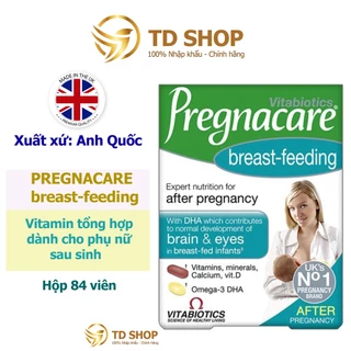 [NK Anh] Vitamin PREGNACARE BREASTFEEDING Bổ Sung Chất Cho Sữa Mẹ - TD Shop