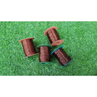 Dây nhôm mạ đồng 1mm, 1.2mm, 1.4mm, 1.6mm uốn hoa quấn cây cảnh (cuộn 200gr).