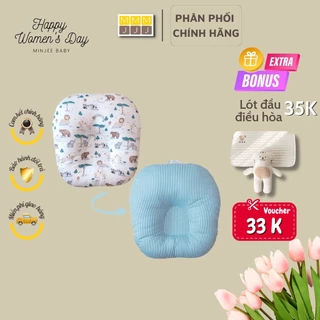 Gối chống trào ngược Mochee 2 mặt chất liệu cotton cao cấp, mềm mại, thoáng khí, an toàn cho bé