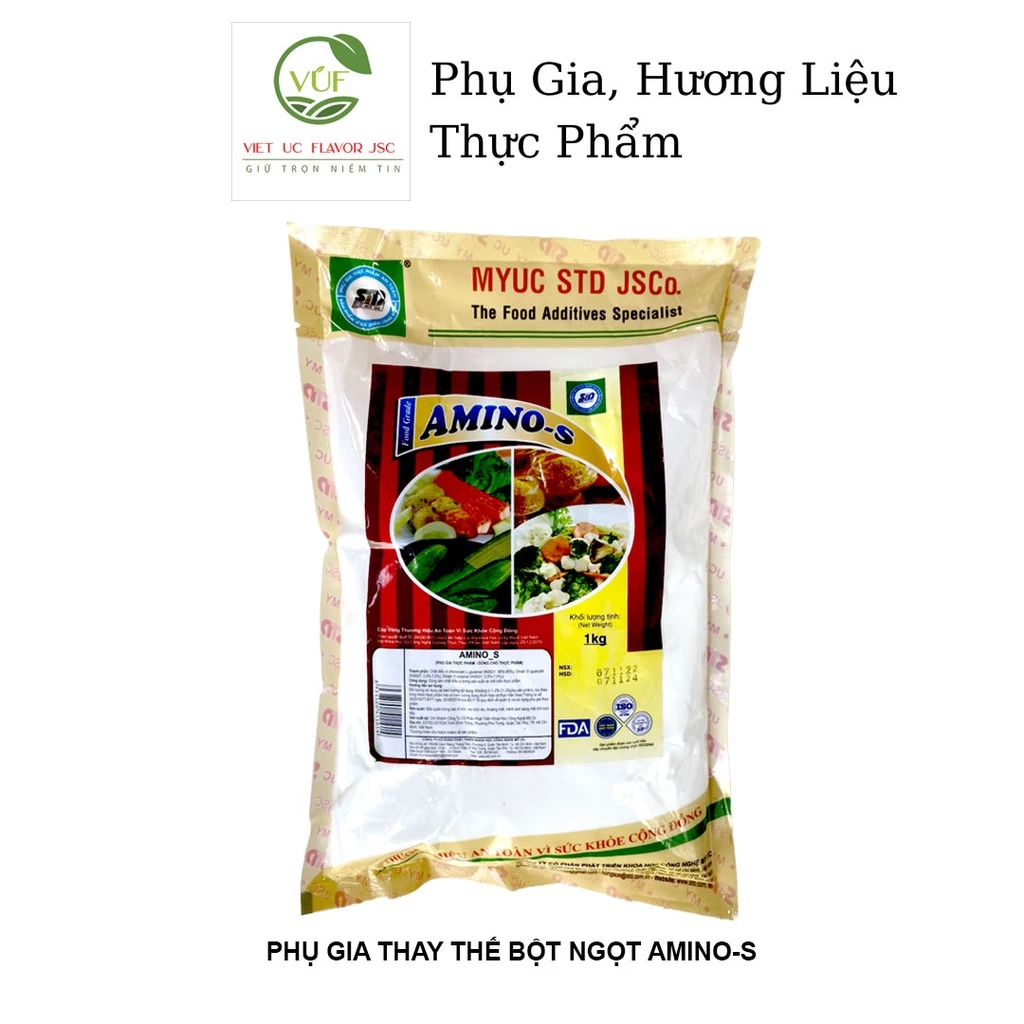 Amino S - Phụ Gia Thay Thế Bột Ngọt /Chất Điều Vị /Vietuc Jsc