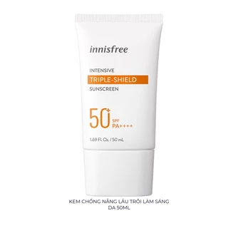 Kem Chống Nắng Chống Trôi, Điều Chỉnh Tông Da Innisfree Intensive Triple-Shield Sunscreen SPF 50+ 50ml