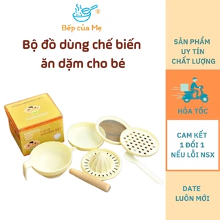 Bộ chế biến ăn dặm cho bé, bộ dụng cụ nấu ăn dặm, Shop Bếp Của Mẹ