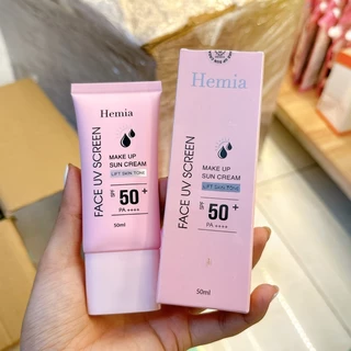 Kem chống nắng Hemia dành cho mặt( Hemia Hàn Quốc ) Hemia MaKe Up Sun Cream