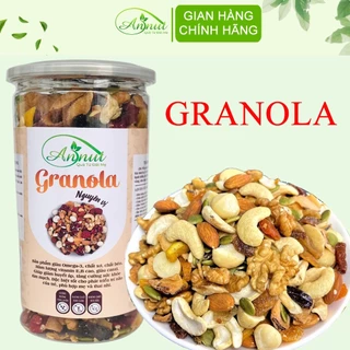 Granola siêu hạt ngũ cốc yến mạch giảm cân ăn kiêng dinh dưỡng từ Nông Sản Sạch ANNUT 500gr