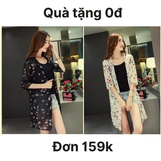 [ QUÀ TẶNG ] Áo choàng kimono voan đi biển mã MA28