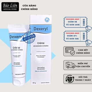 Kem dưỡng da Dexeryl Creme 50g mẫu mới,cấp ẩm cho da khô nẻ (Sản Phẩm Chính Hãng)