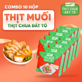 Combo 10 Hộp Thịt Muối - Thịt Chua Đất Tổ