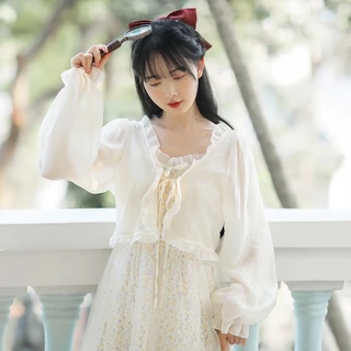 Áo Khoác cardigan Chống Nắng Chất Liệu Chiffon Mỏng Thời Trang Mùa Hè Cho Nữ