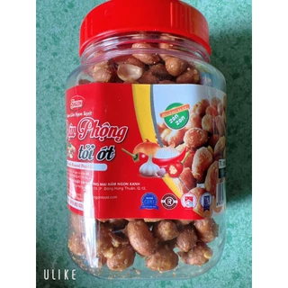 COMBO 2 HŨ ĐẬU PHỘNG RANG TỎI ỚT SIÊU NGON - hũ 130gr