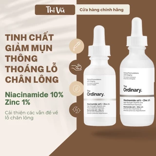 Tinh chất serum The ordinary Niacinamide 10% và HA B5 30ml