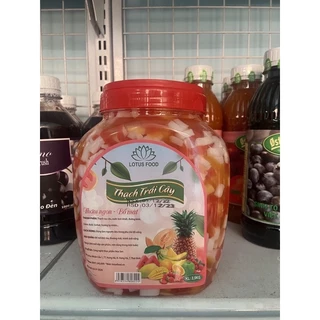 Thạch Trái Cây 3 Màu Lotus Food - 1,5kg