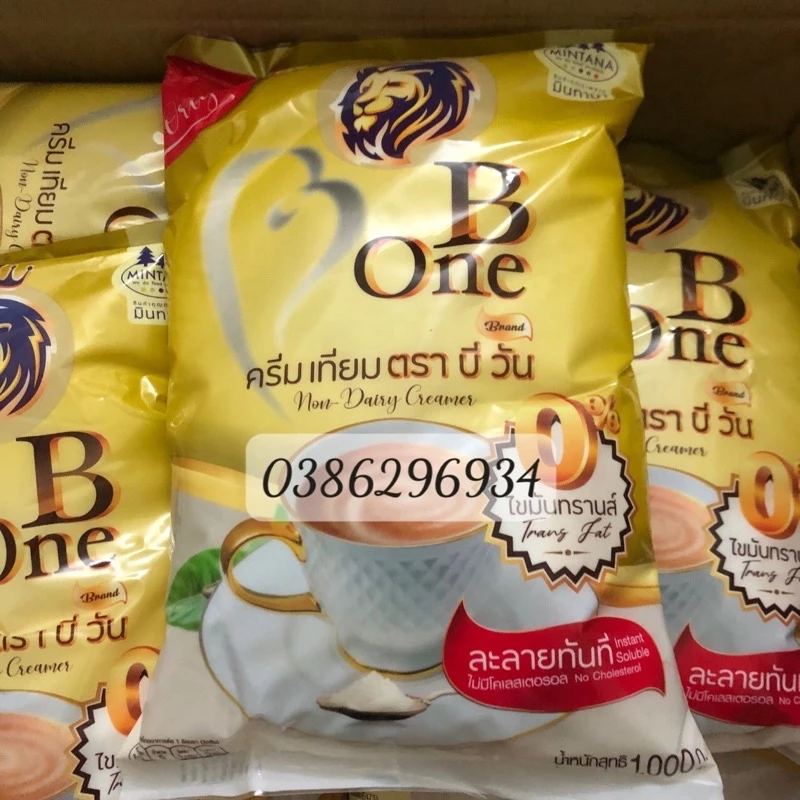 Bột Kem Béo B one Thái Lan Gói 1kg/ Bột Sữa Béo Bone | Nguyên Liệu Pha Chế Làm Trà Sữa