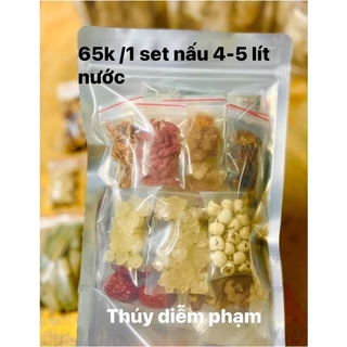 Chè Dưỡng nhan sét to nấu 4-5lit nước