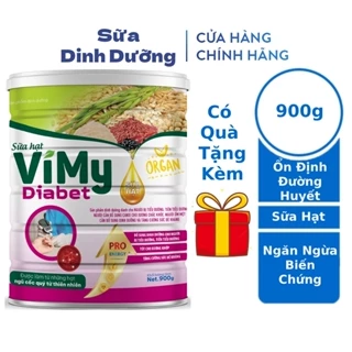 Sữa hạt tiểu đường Vimy Diabet 900g - Sữa cho người tiểu đường - Sữa hạt bổ sung dinh dưỡng